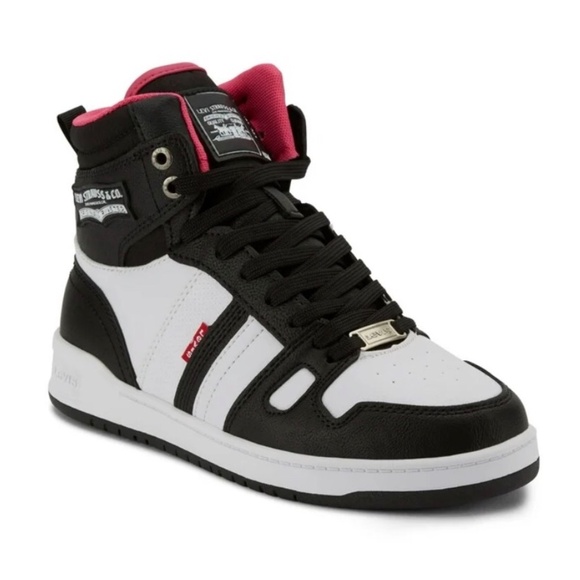 NWT Levi’s 521 BB Hi Top Sneakers Athletic Shoes - Picture 1 of 8